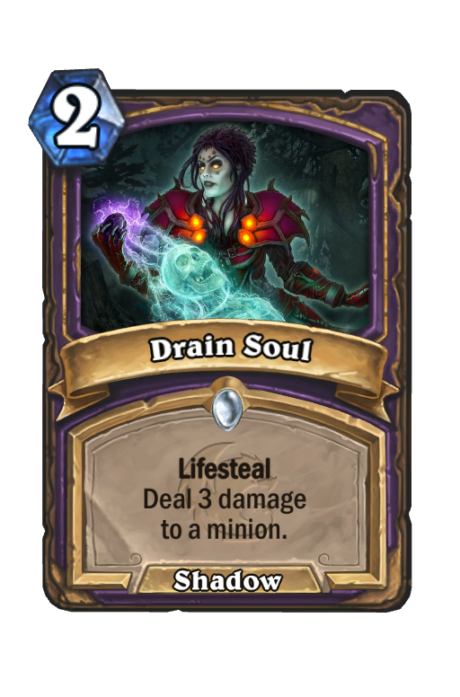 Drain Soul Hearthstone kártya