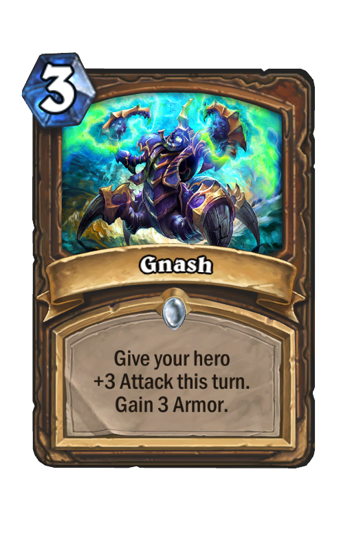 Gnash Hearthstone kártya