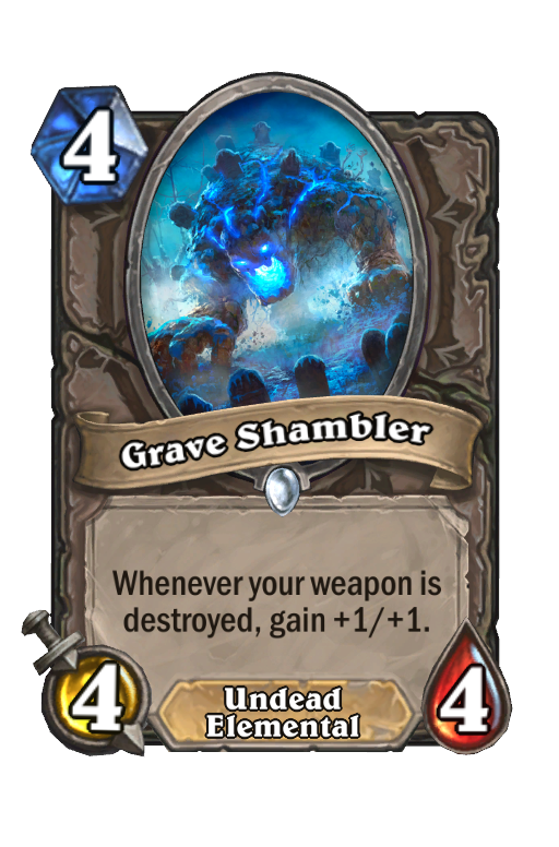 Grave Shambler Hearthstone kártya