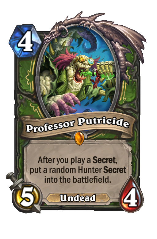 Professor Putricide Hearthstone kártya