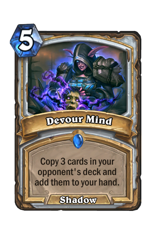 Devour Mind Hearthstone kártya