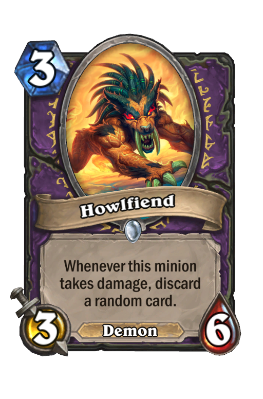Howlfiend Hearthstone kártya