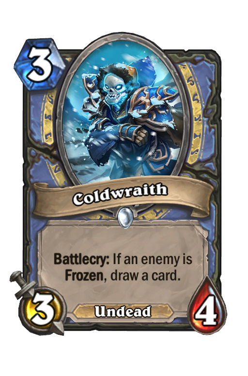 Coldwraith Hearthstone kártya