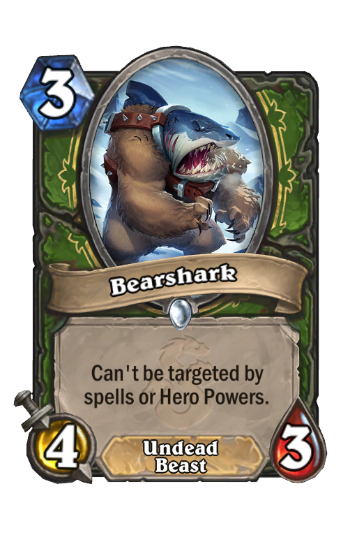 Bearshark Hearthstone kártya
