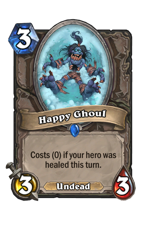 Happy Ghoul Hearthstone kártya