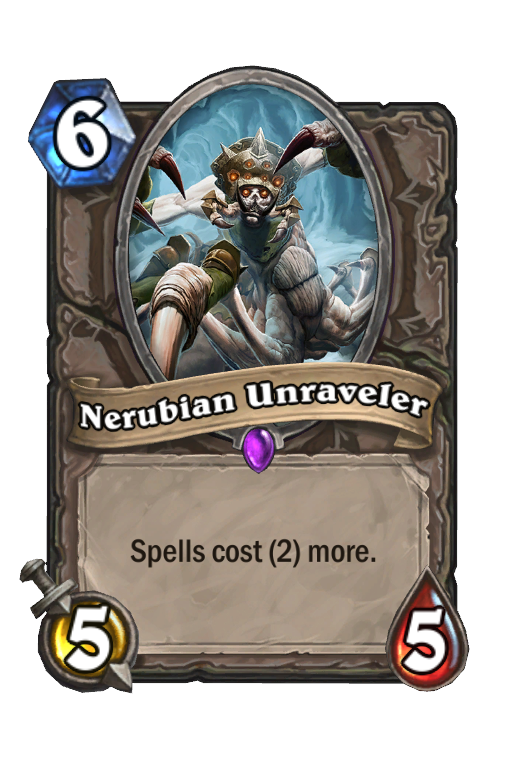 Nerubian Unraveler Hearthstone kártya