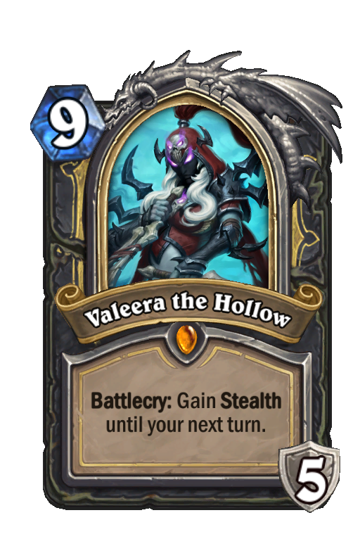 Valeera the Hollow Hearthstone kártya