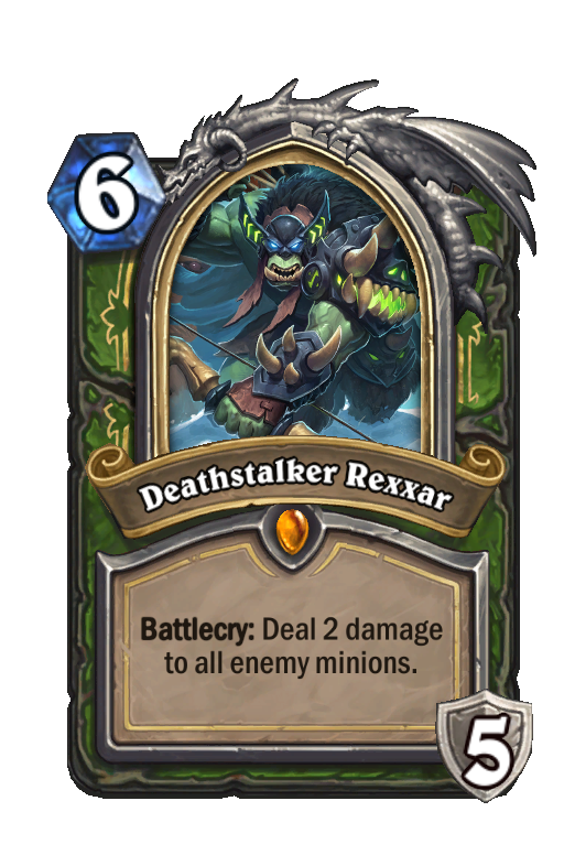 Deathstalker Rexxar Hearthstone kártya