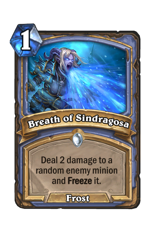 Breath of Sindragosa Hearthstone kártya