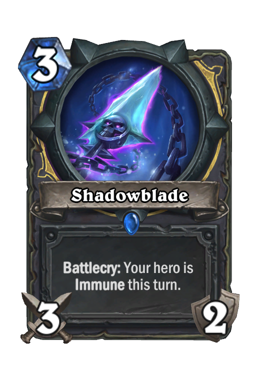 Shadowblade Hearthstone kártya