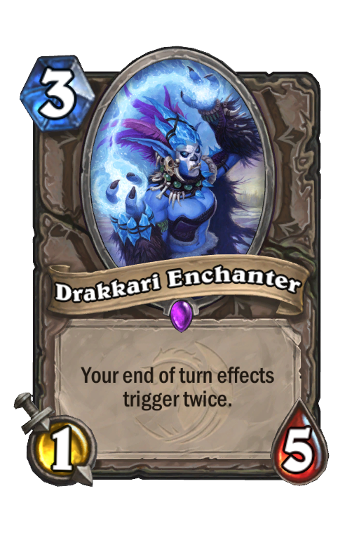 Drakkari Enchanter Hearthstone kártya