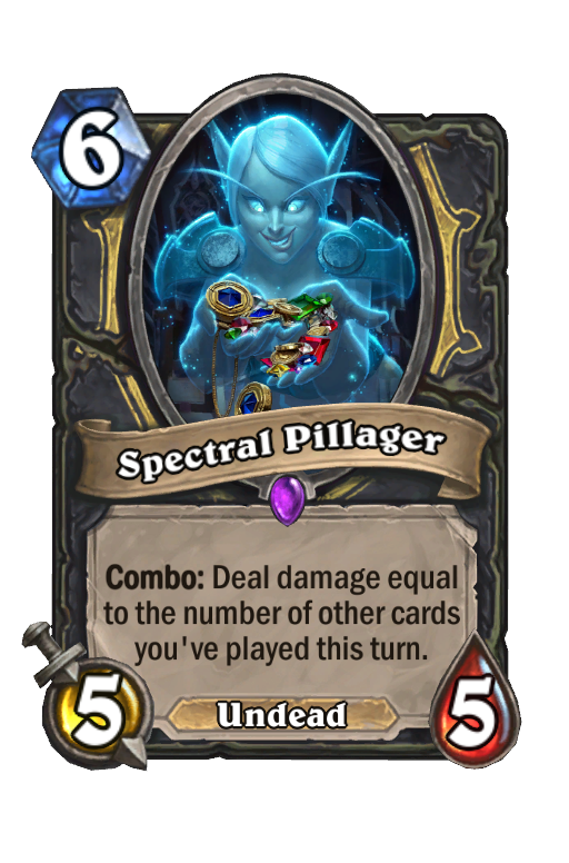 Spectral Pillager Hearthstone kártya