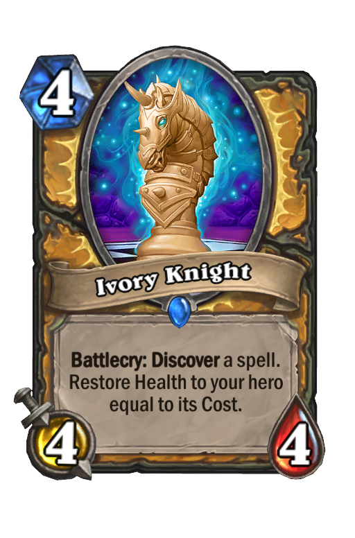 Ivory Knight Hearthstone kártya
