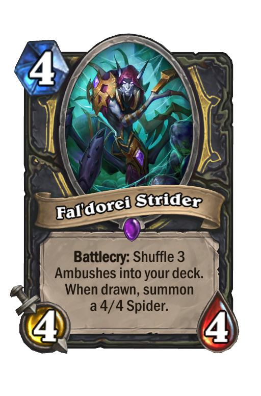 Fal'dorei Strider Hearthstone kártya