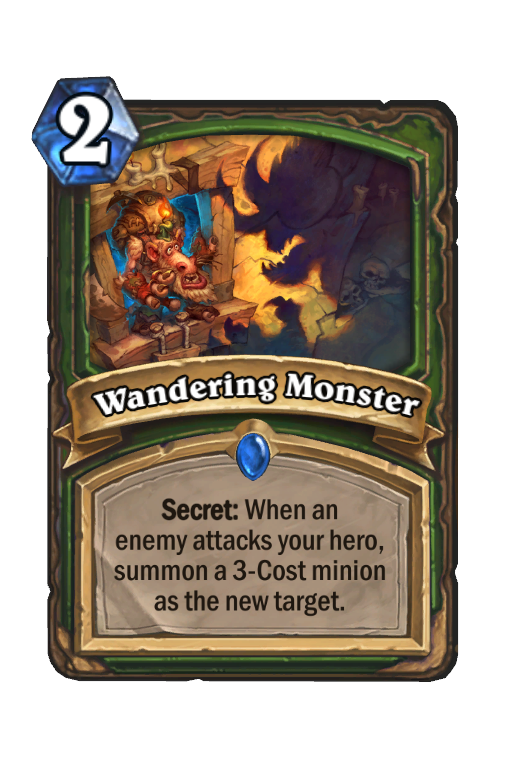 Wandering Monster Hearthstone kártya