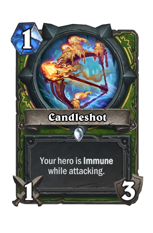Candleshot Hearthstone kártya