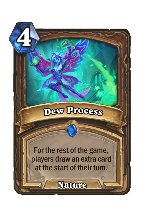 Dew Process Hearthstone kártya