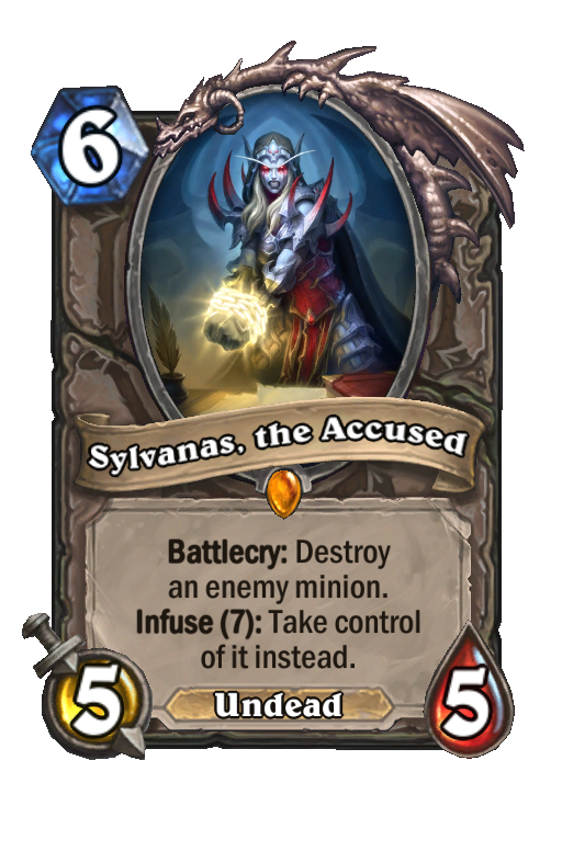 Sylvanas, the Accused Hearthstone kártya