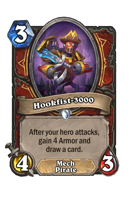 Hookfist-3000 Hearthstone kártya