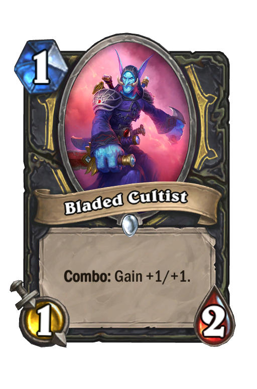Bladed Cultist Hearthstone kártya