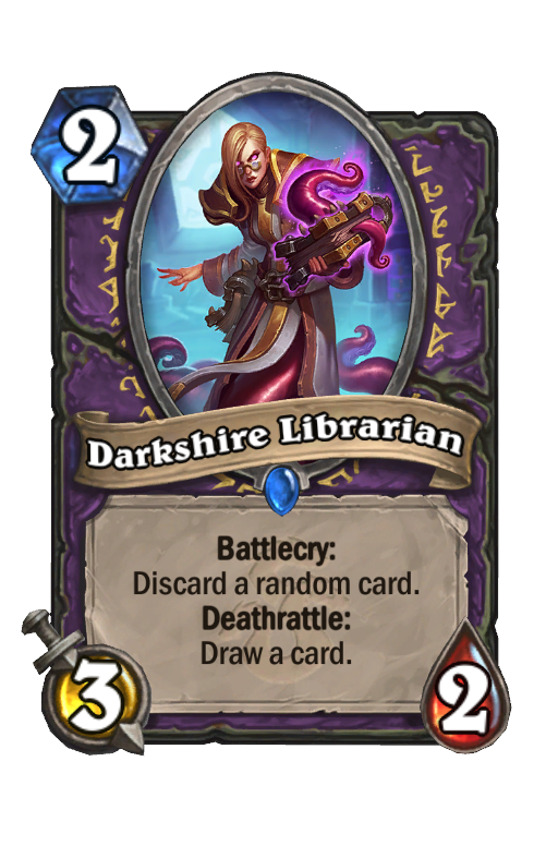 Darkshire Librarian Hearthstone kártya