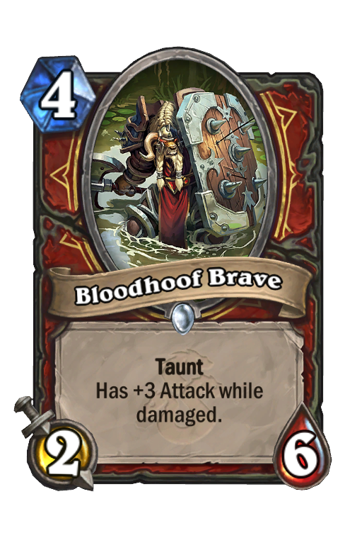 Bloodhoof Brave Hearthstone kártya