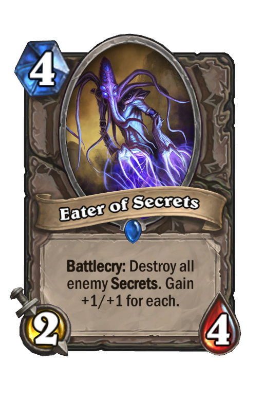 Eater of Secrets Hearthstone kártya