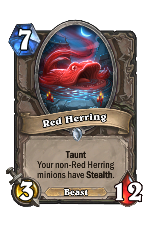 Red Herring Hearthstone kártya