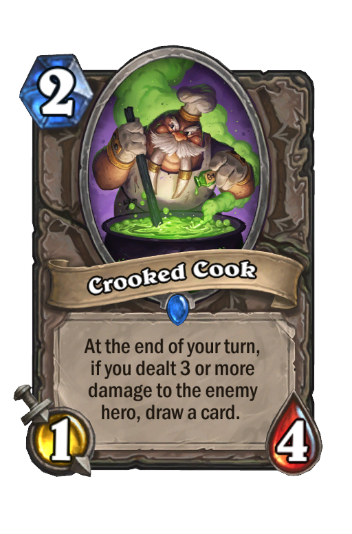 Crooked Cook Hearthstone kártya