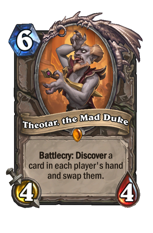 Theotar, the Mad Duke Hearthstone kártya