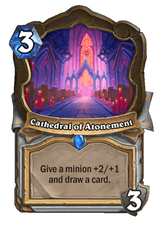 Cathedral of Atonement Hearthstone kártya