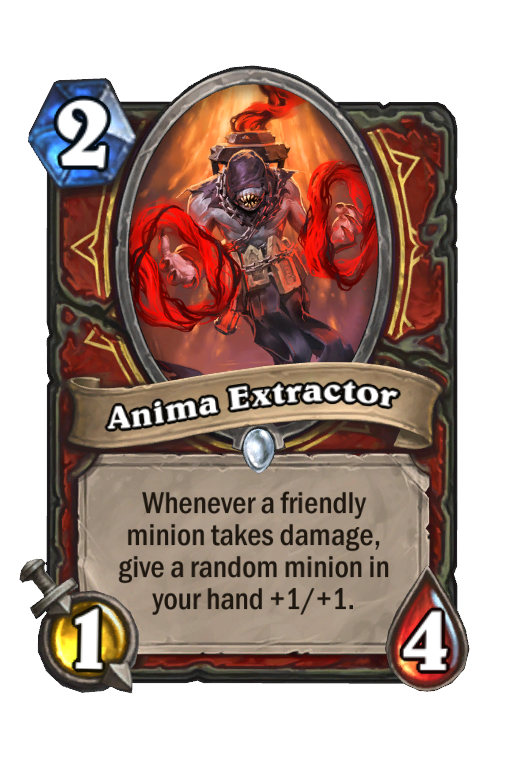 Anima Extractor Hearthstone kártya