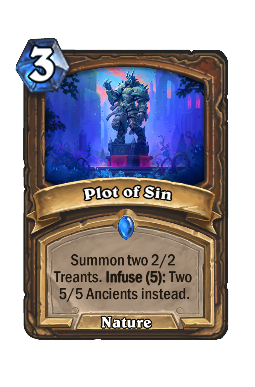 Plot of Sin Hearthstone kártya