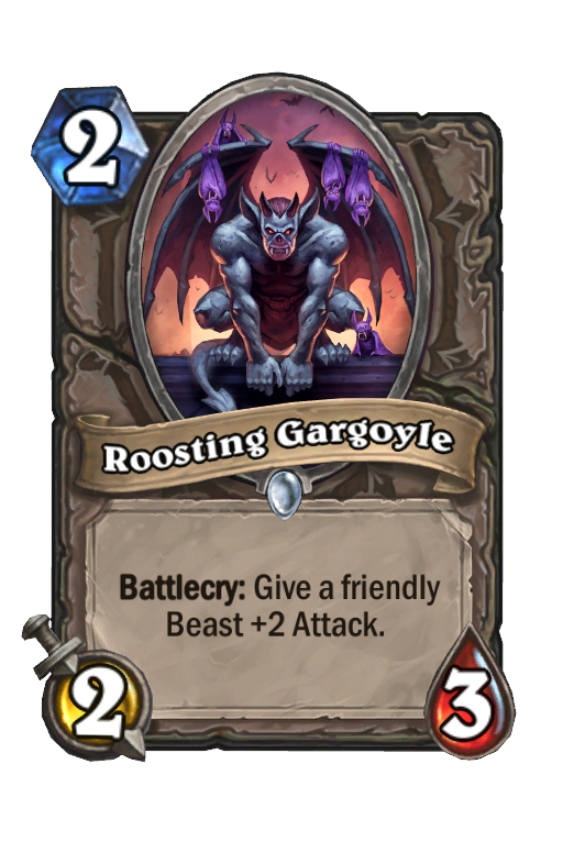 Roosting Gargoyle Hearthstone kártya