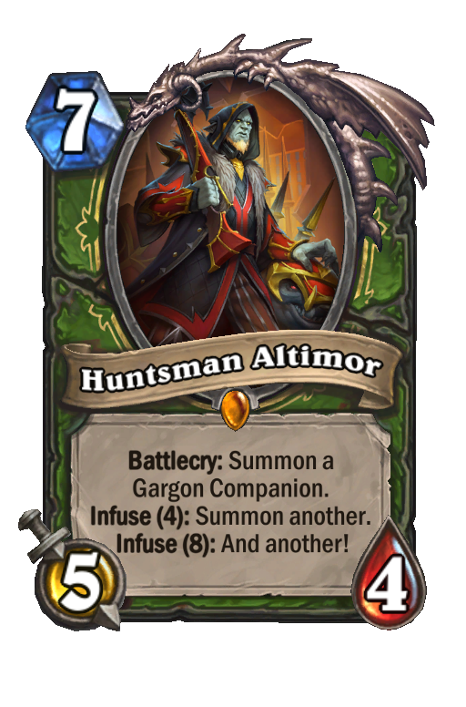 Huntsman Altimor Hearthstone kártya