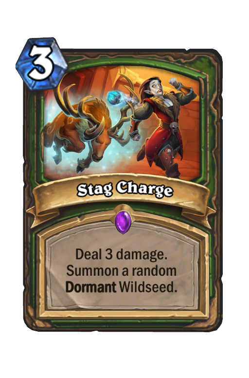 Stag Charge Hearthstone kártya