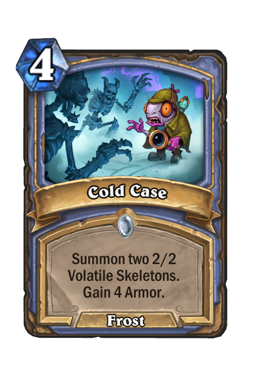 Cold Case Hearthstone kártya