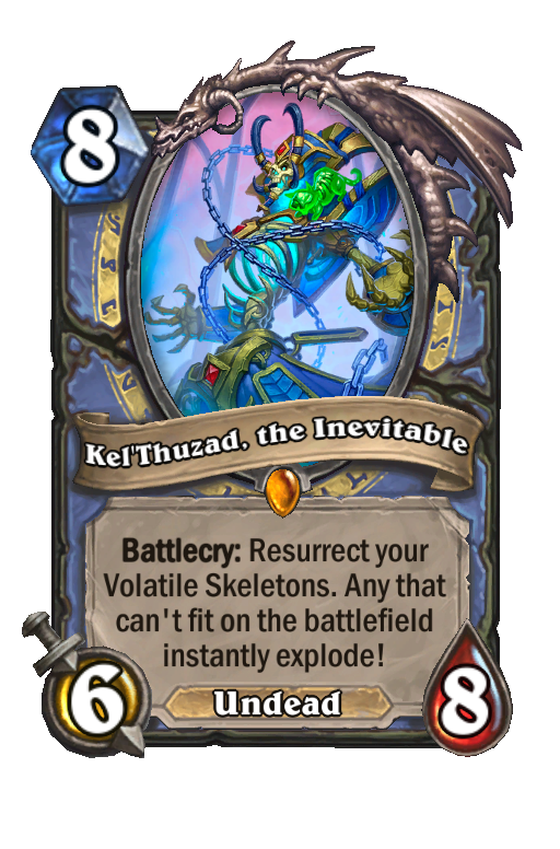 Kel'Thuzad, the Inevitable Hearthstone kártya
