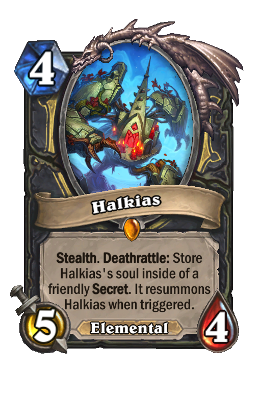 Halkias Hearthstone kártya