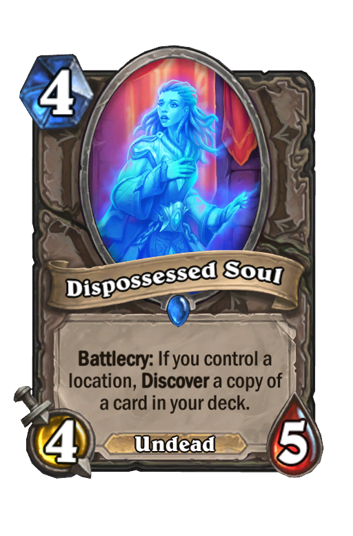 Dispossessed Soul Hearthstone kártya
