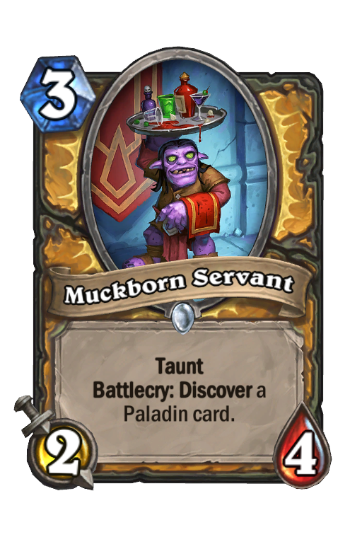 Muckborn Servant Hearthstone kártya