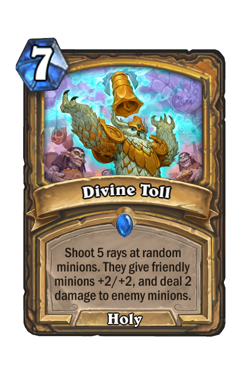 Divine Toll Hearthstone kártya