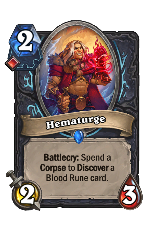Hematurge Hearthstone kártya