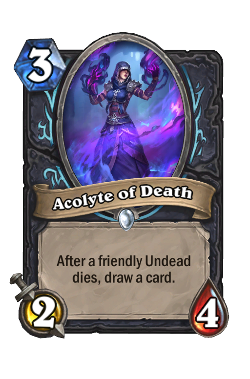 Acolyte of Death Hearthstone kártya