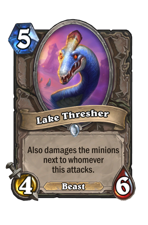 Lake Thresher Hearthstone kártya