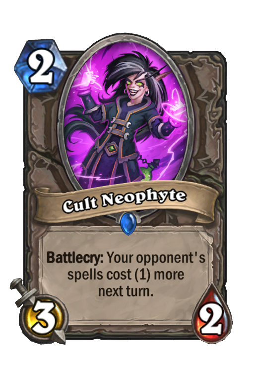 Cult Neophyte Hearthstone kártya