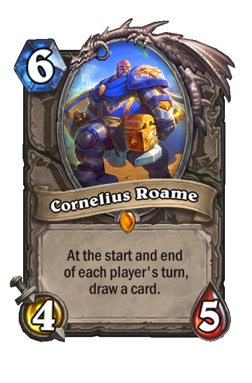 Cornelius Roame Hearthstone kártya