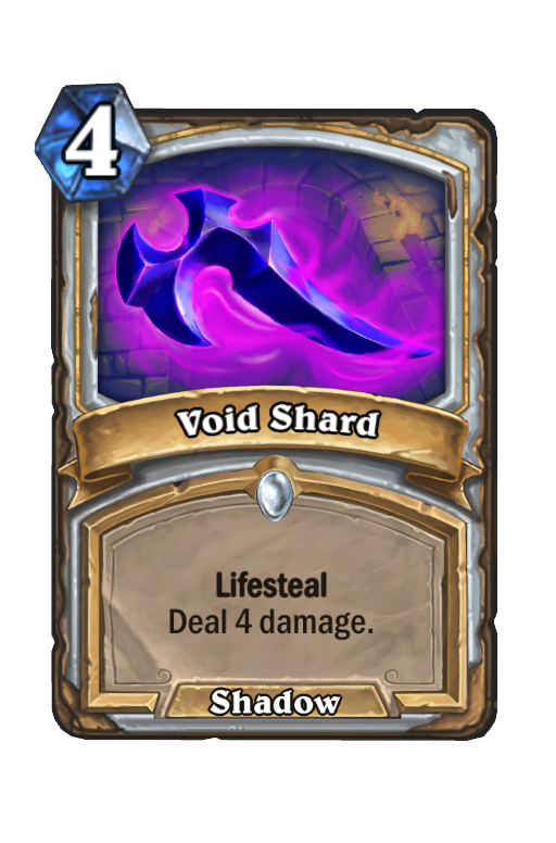 Void Shard Hearthstone kártya