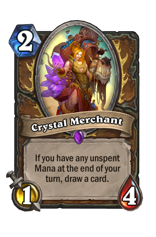 Crystal Merchant Hearthstone kártya