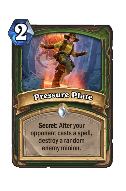 Pressure Plate Hearthstone kártya